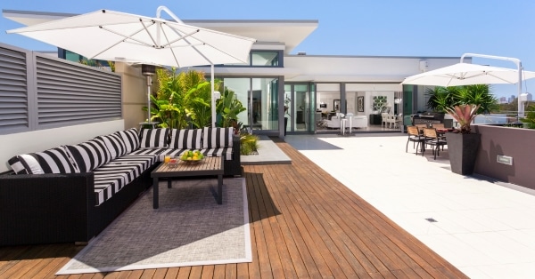 עיצוב מרפסת יפה